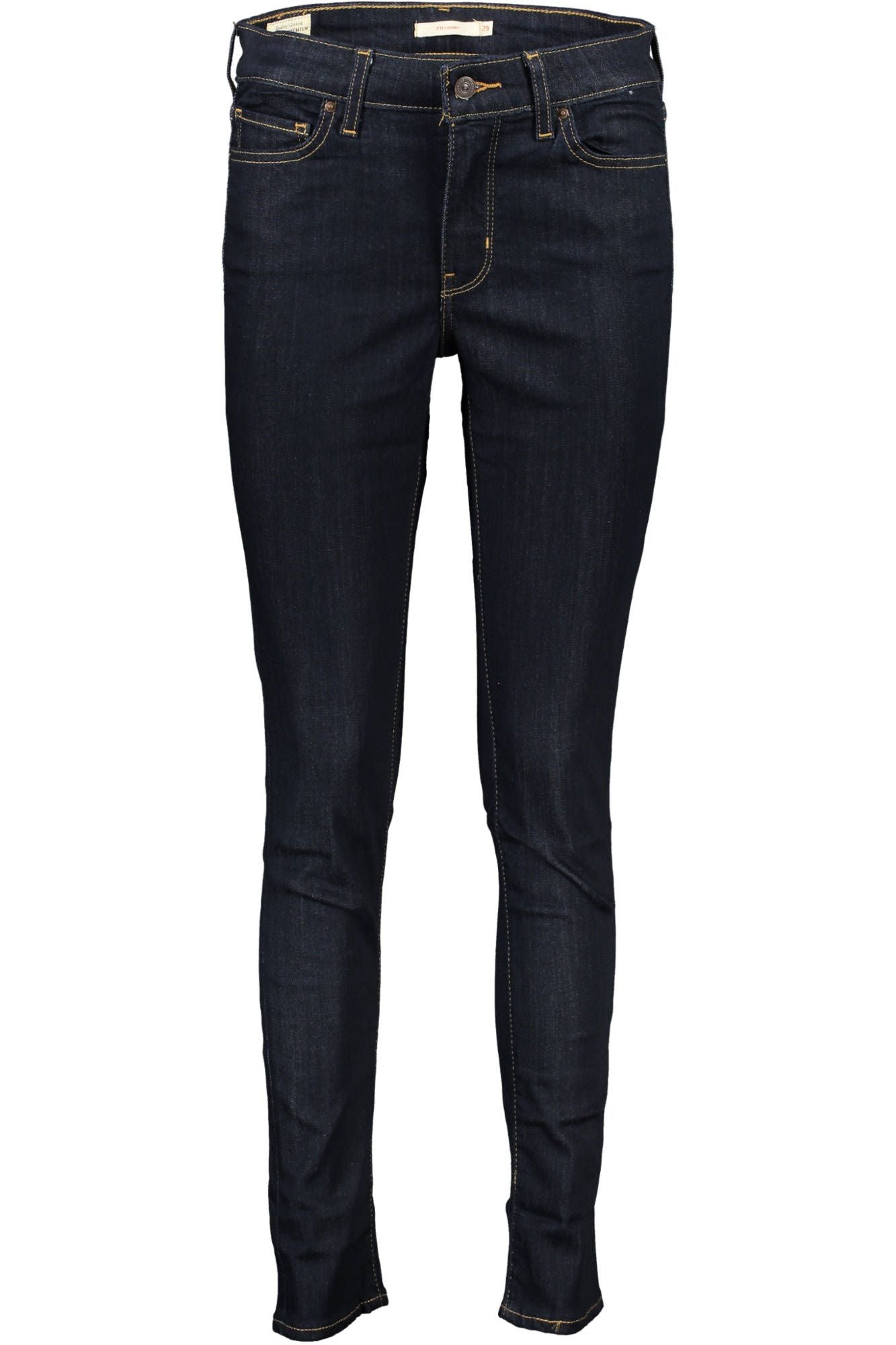 Blue Cotton Women Jeans