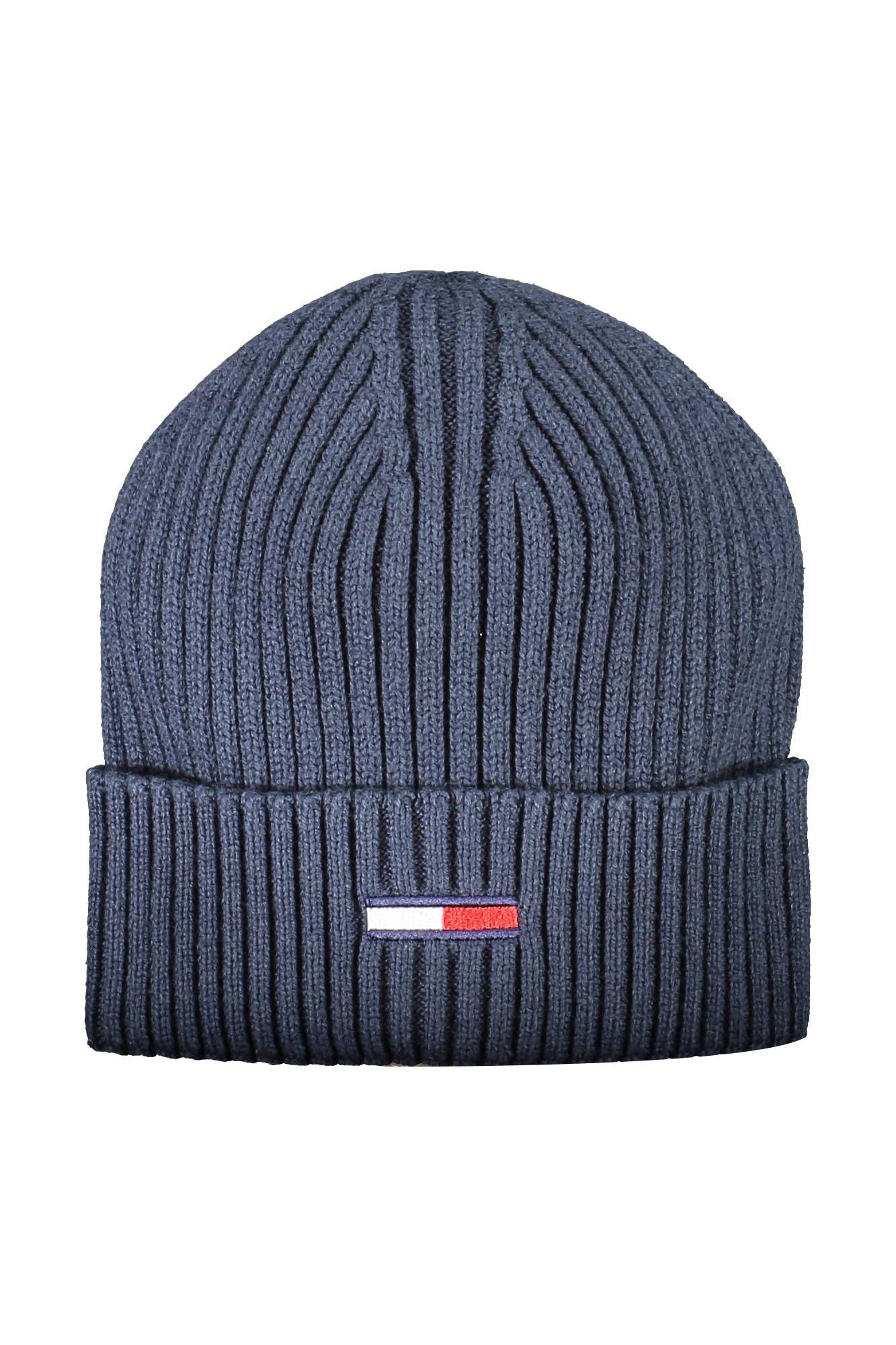 Blue Cotton Men Cap