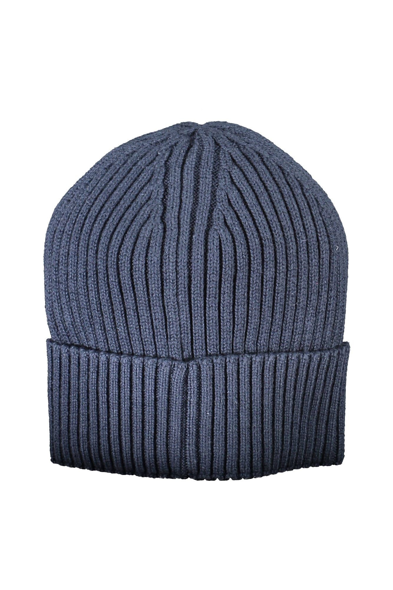 Blue Cotton Men Cap