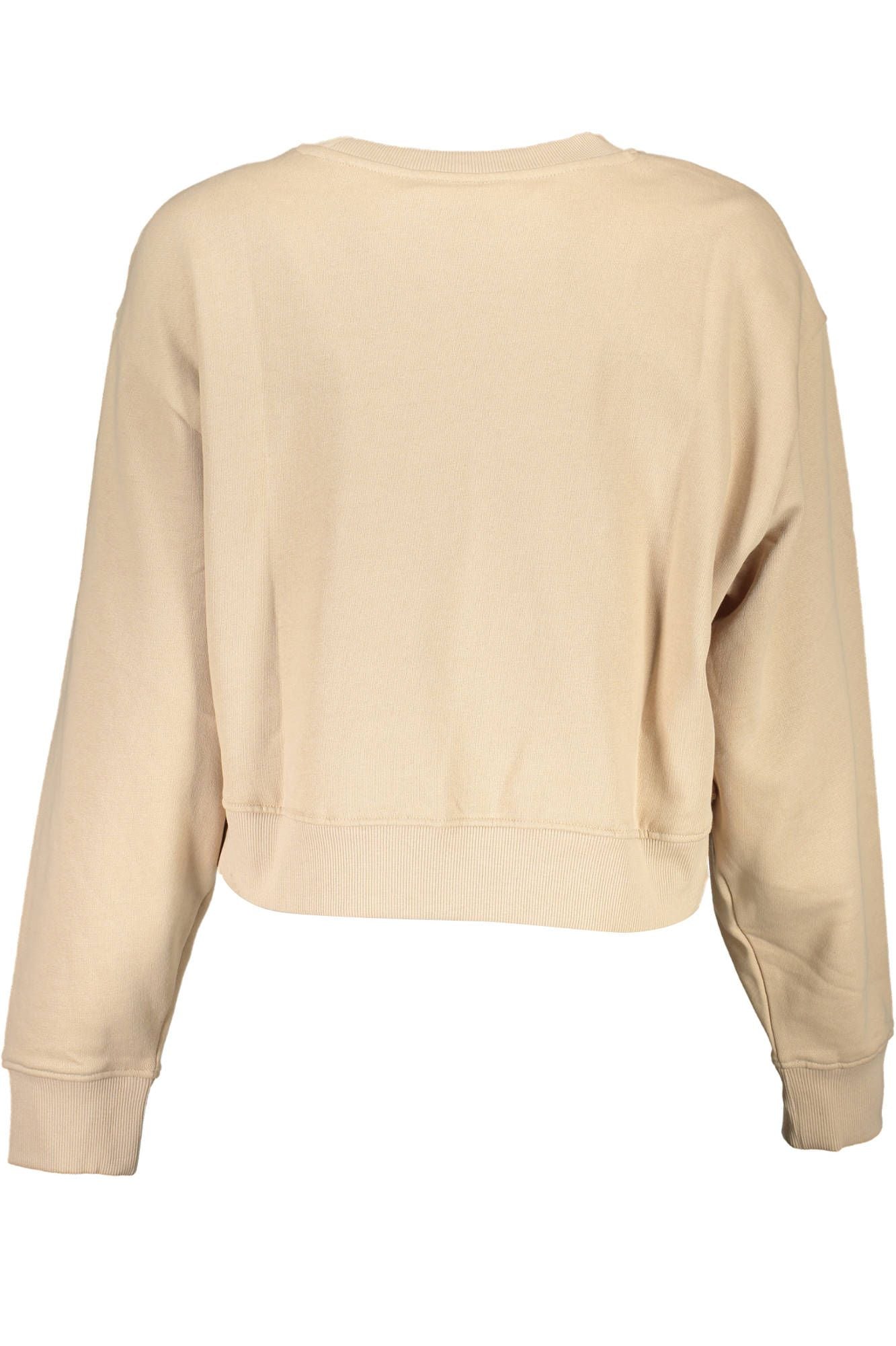 Beige Cotton Women Sweater