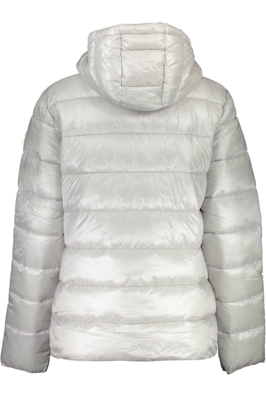 Silver Polyamide Women Jacket