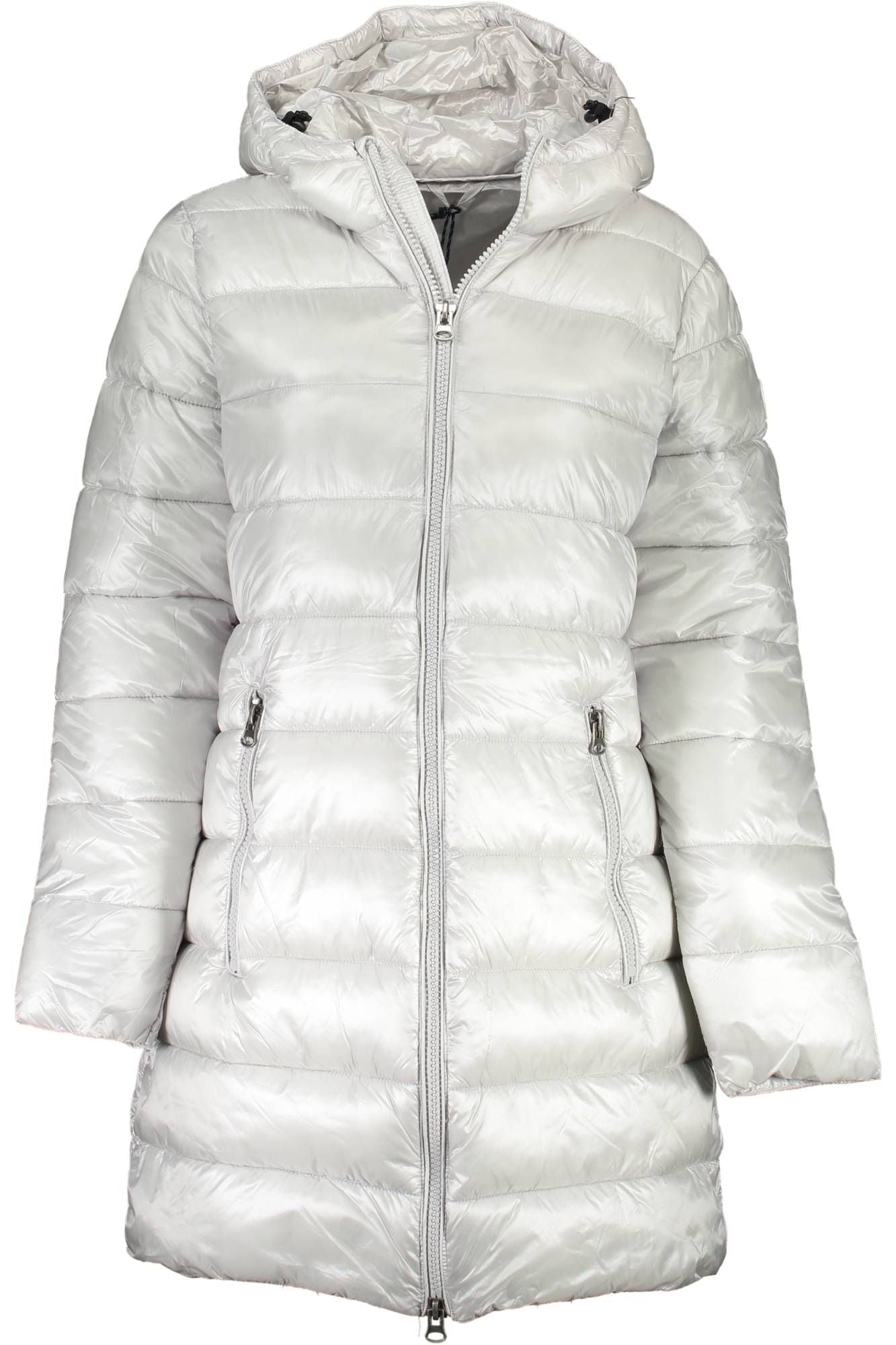 Silver Polyamide Women Jacket