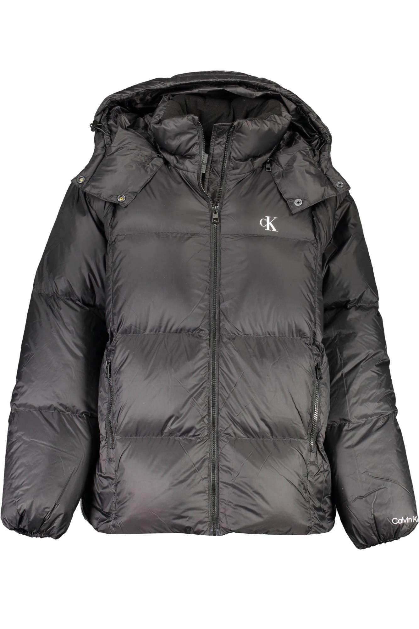 Black Polyamide Women Jacket