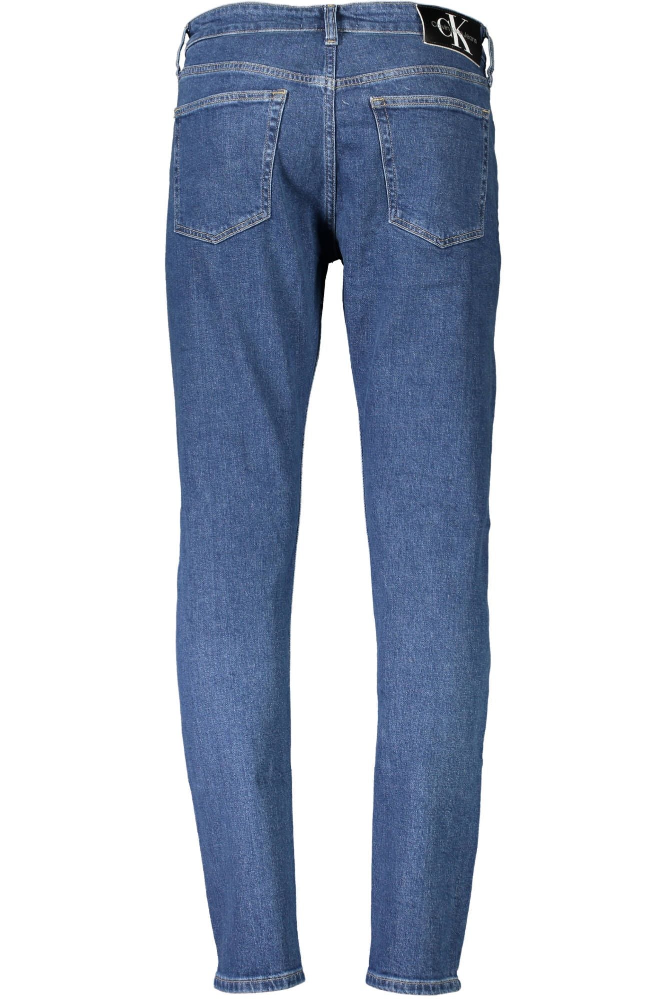Blue Cotton Men Jeans