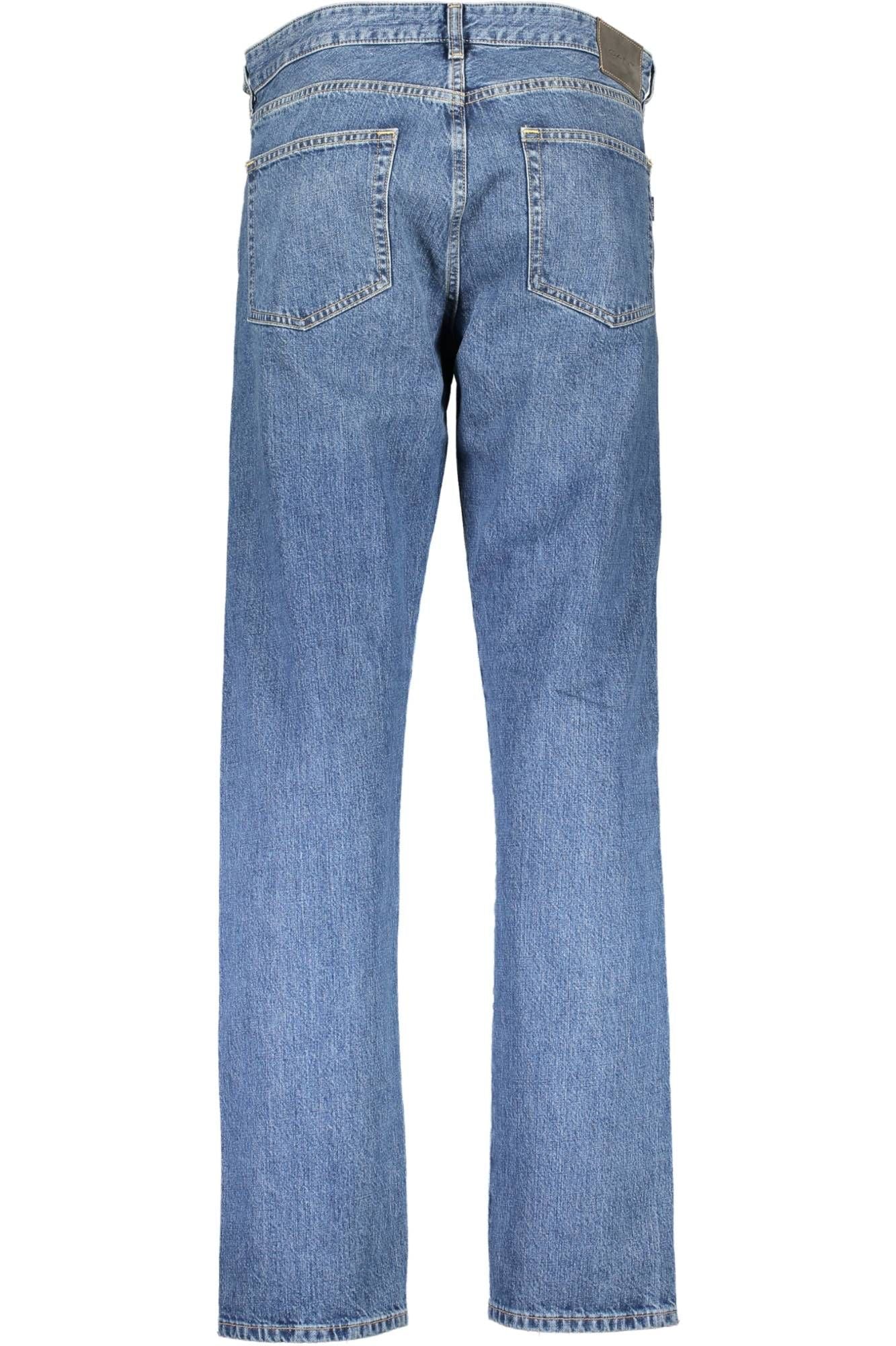 Blue Cotton Men Jeans