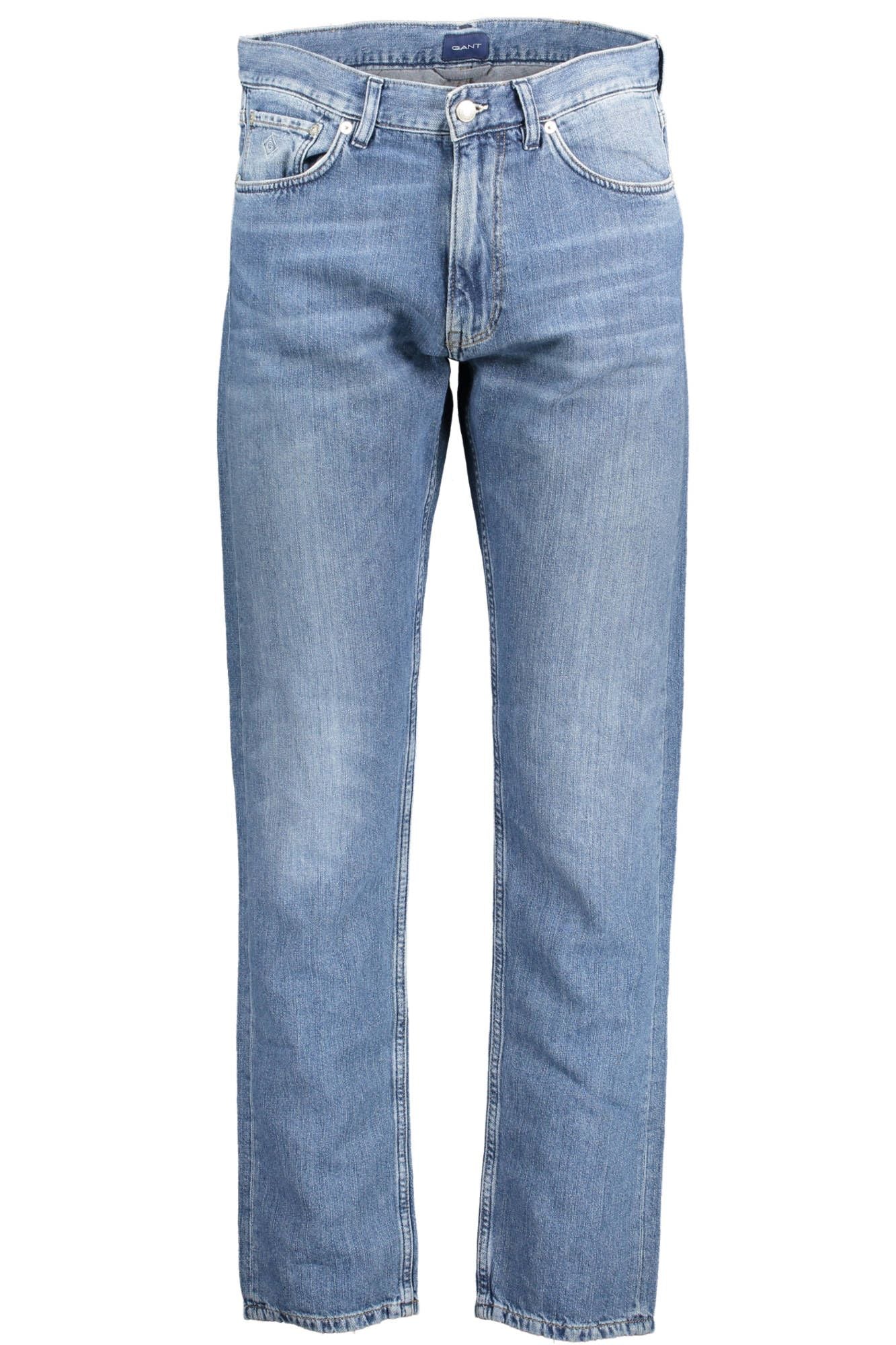 Blue Cotton Men Jeans
