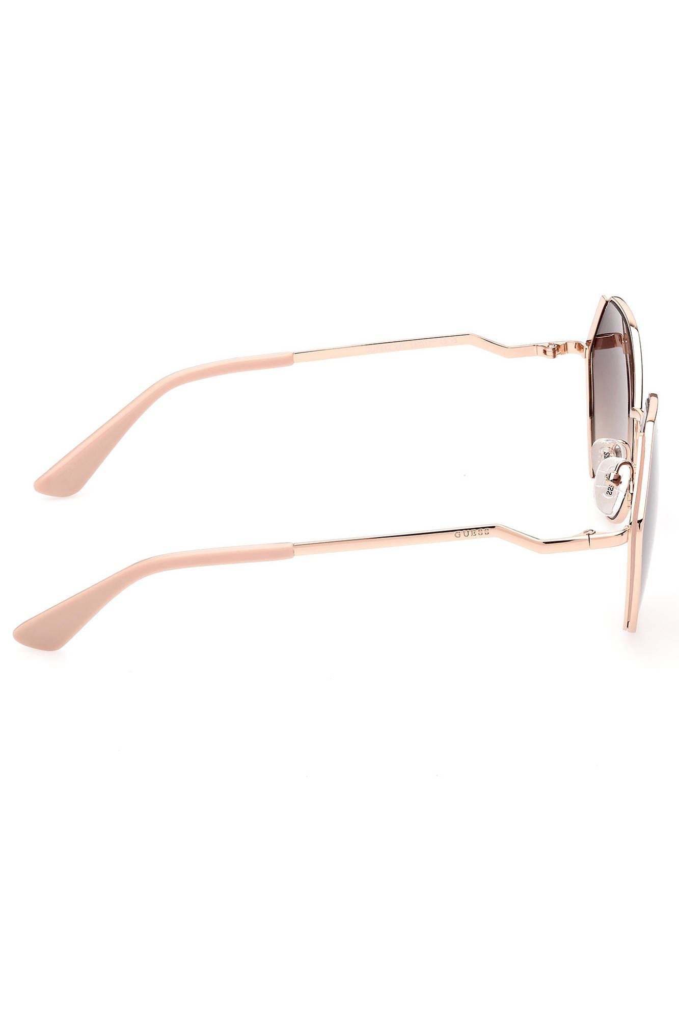 Pink Metal Women Sunglass