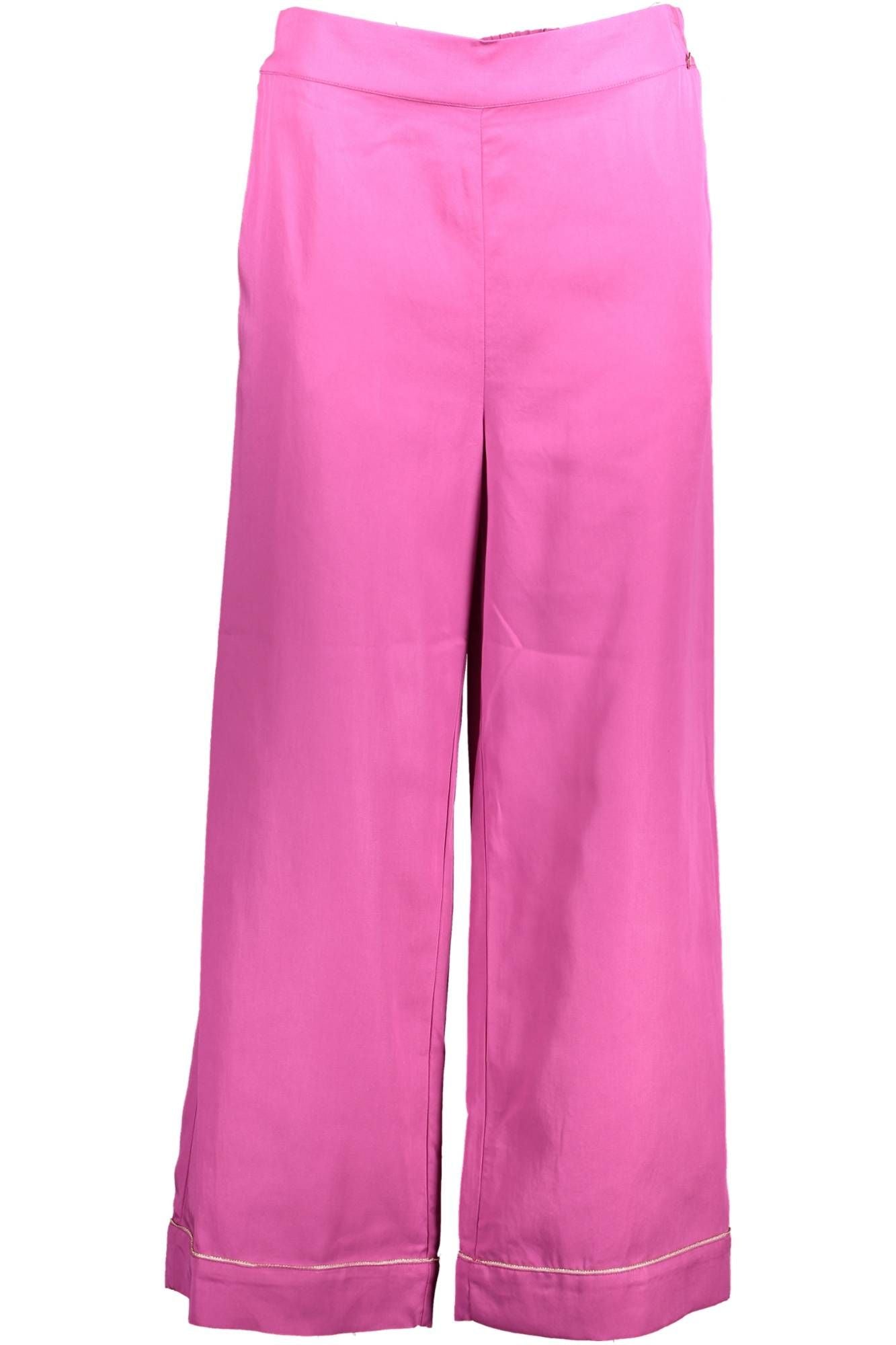 Pink Lyocell Women Pant