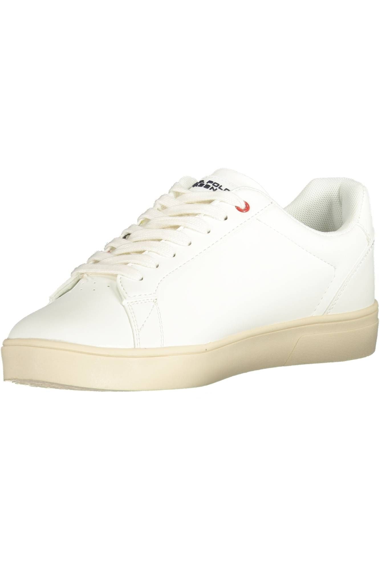 White Eco Leather Men Sneaker