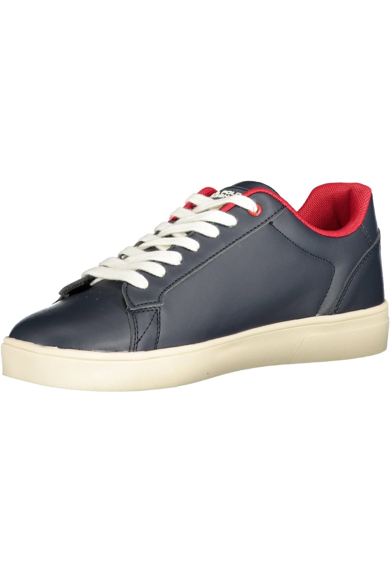 Blue Eco Leather Men Sneaker