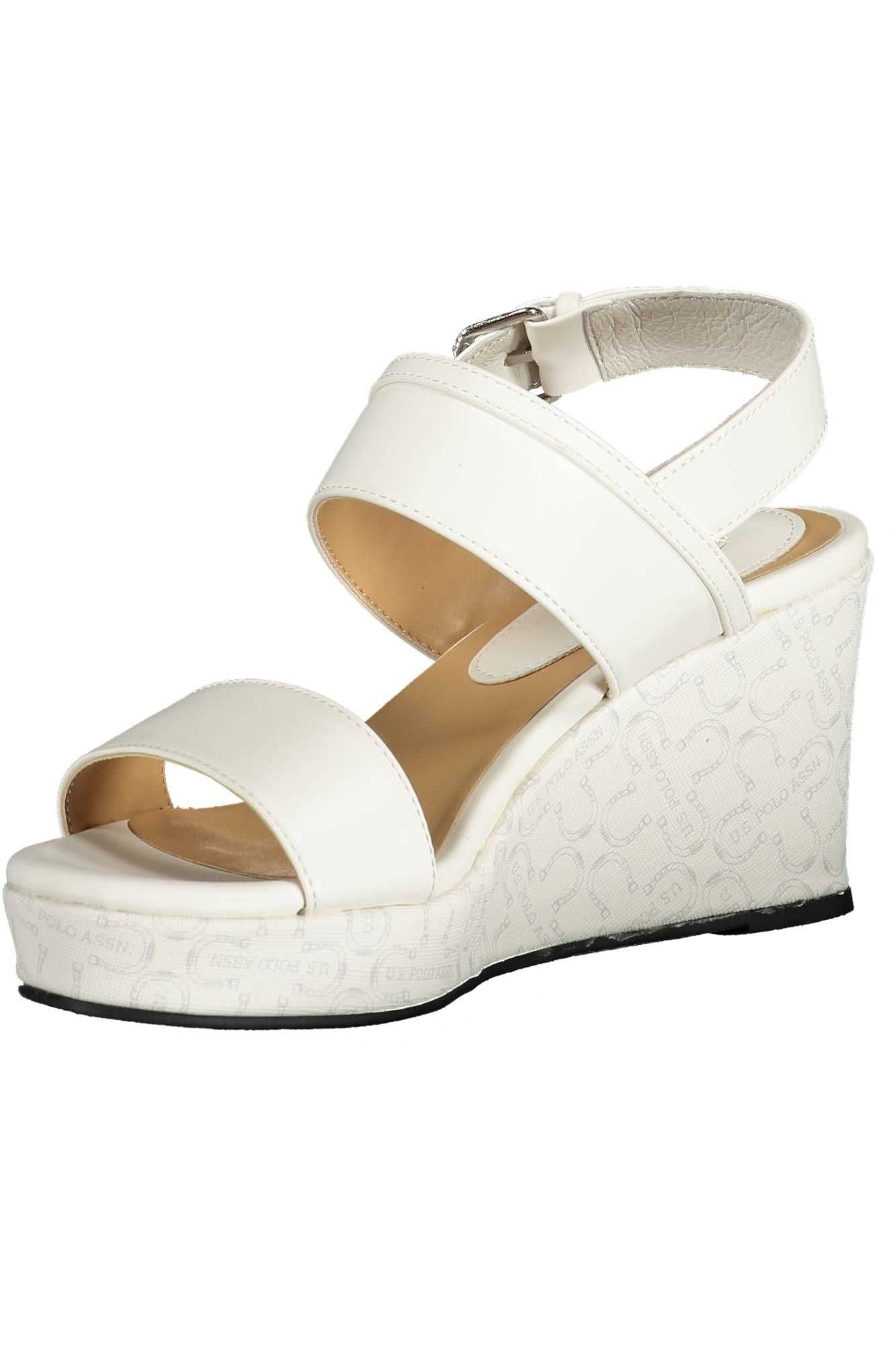White Eco Leather Women Sandal