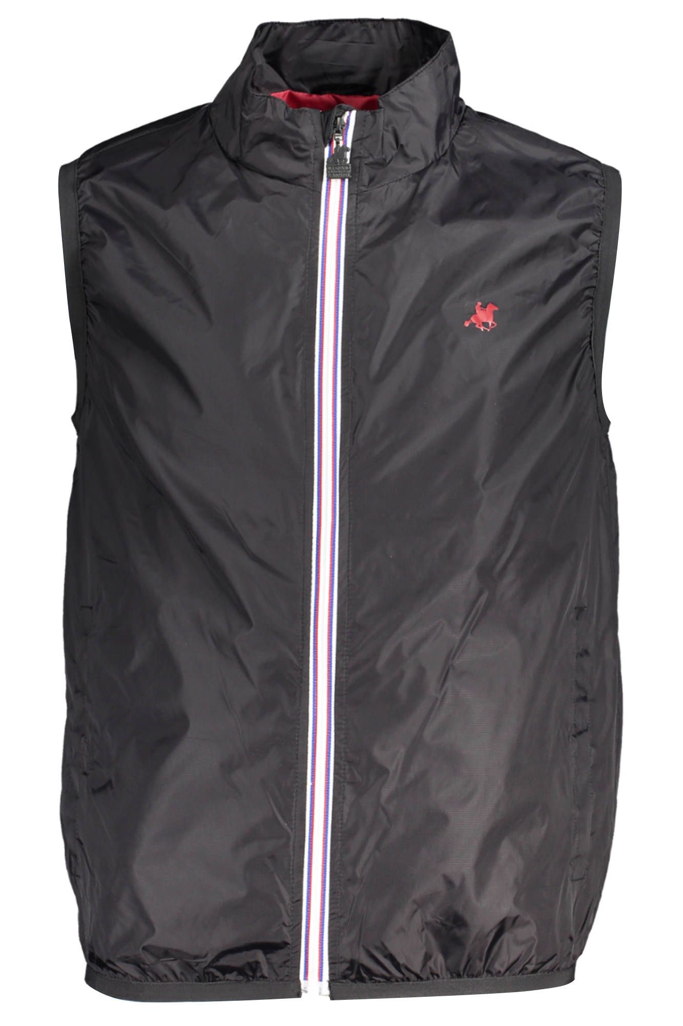 Black Nylon Men Jacket