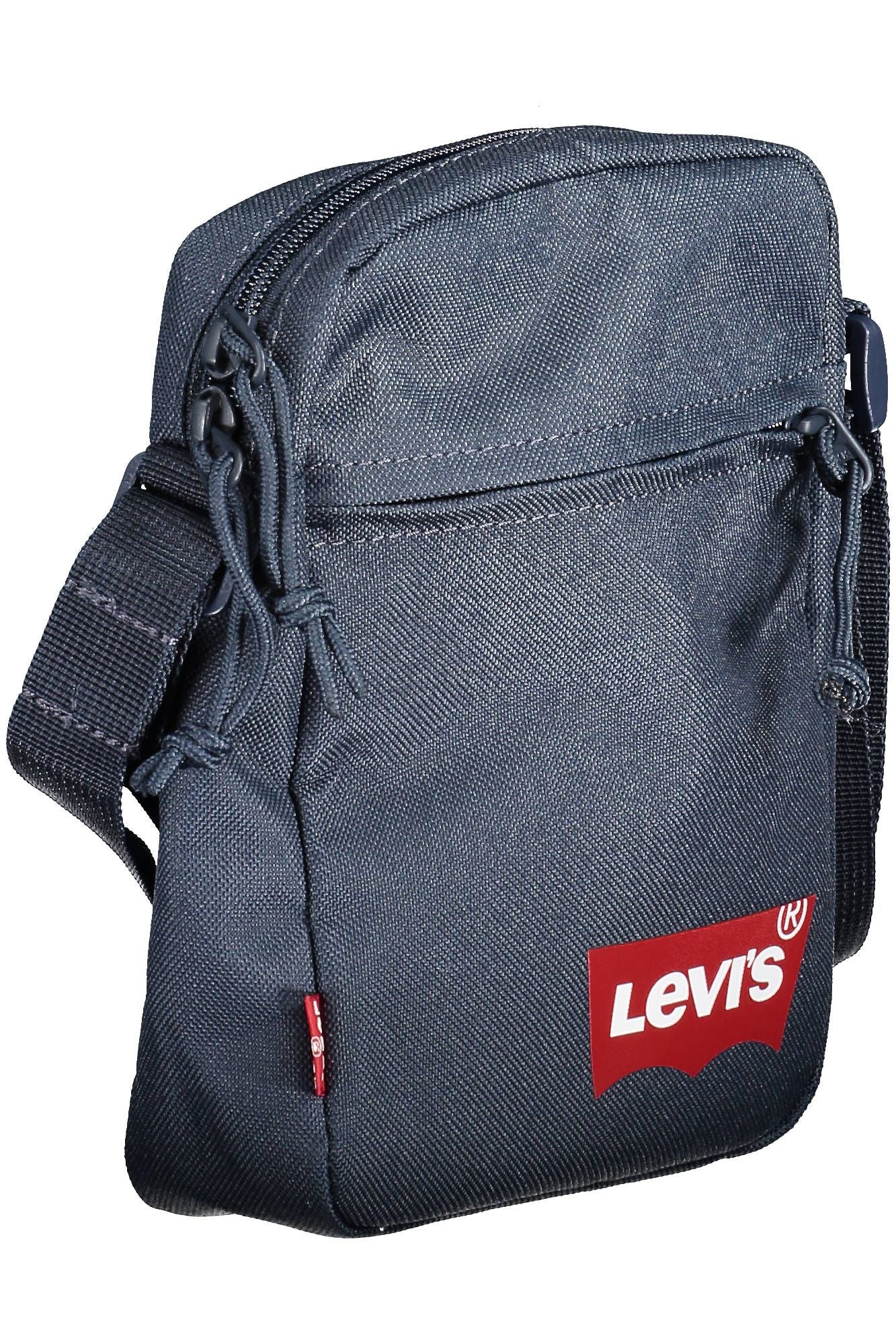 Blue Polyester Men Shoulder Bag