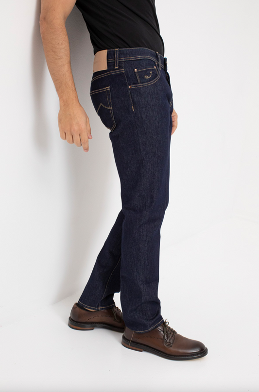 Blue Cotton Men Jeans
