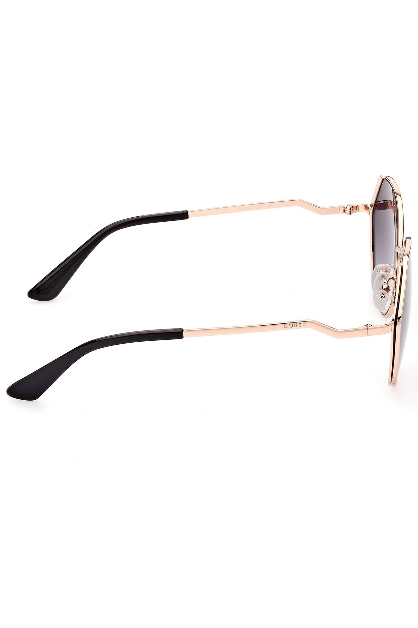 Black Metal Women Sunglass
