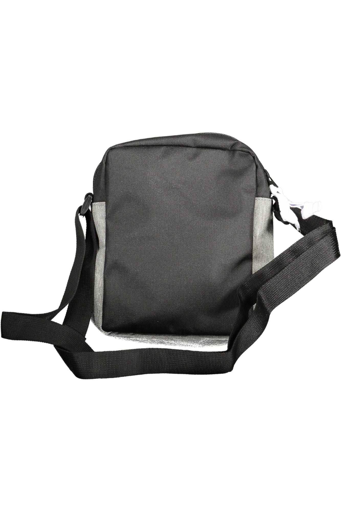 Gray Polyester Men Shoulder Bag