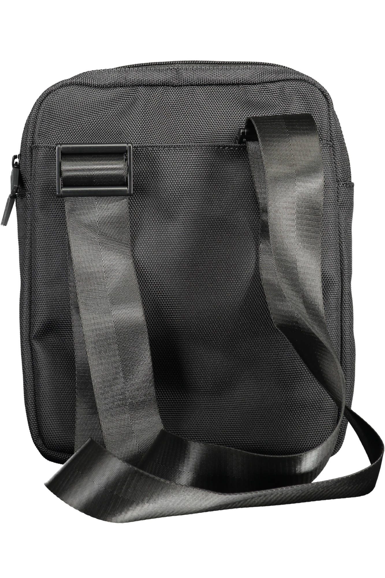 Black Polyester Men Shoulder Bag