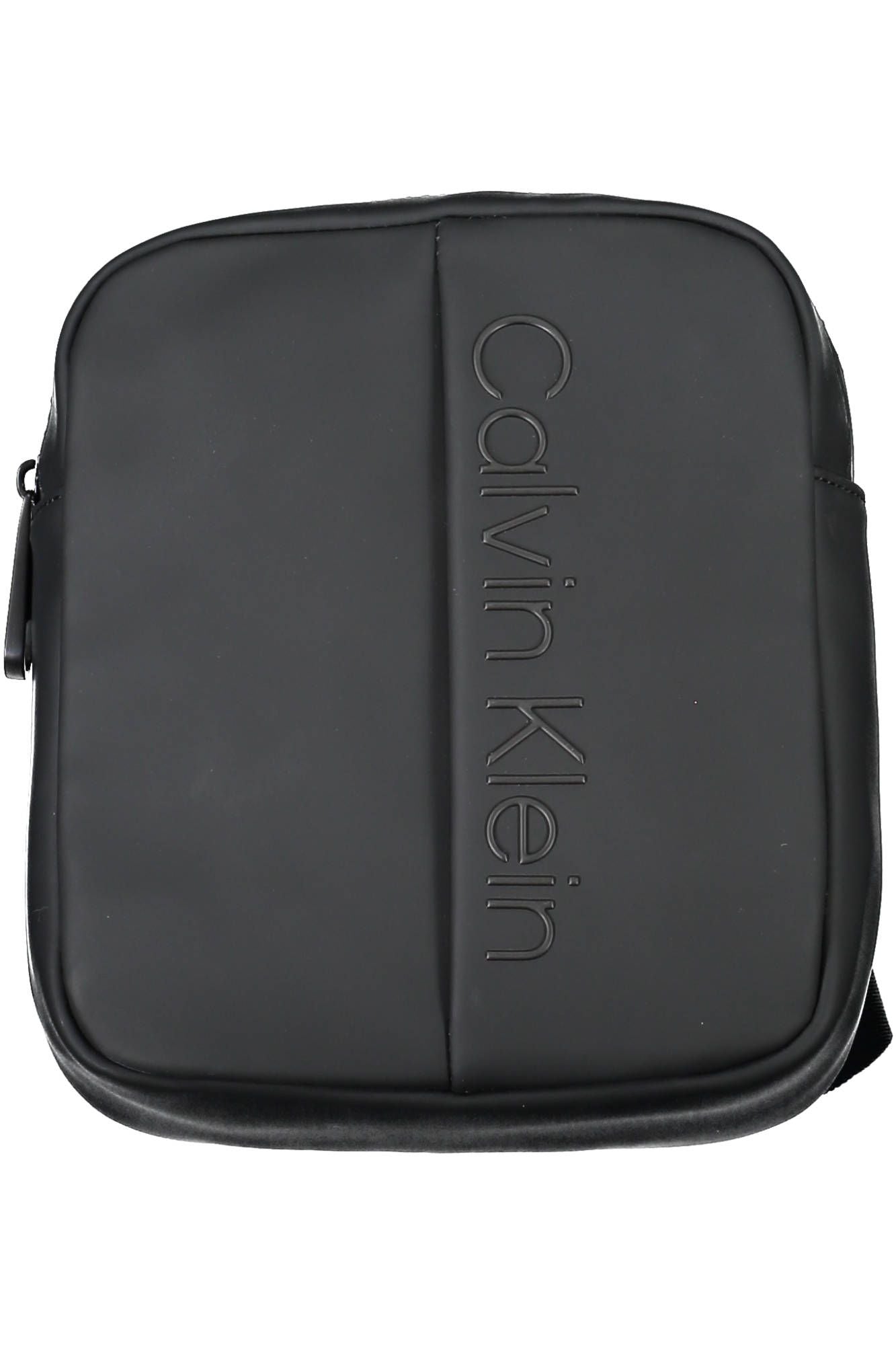Black Polyester Men Shoulder Bag