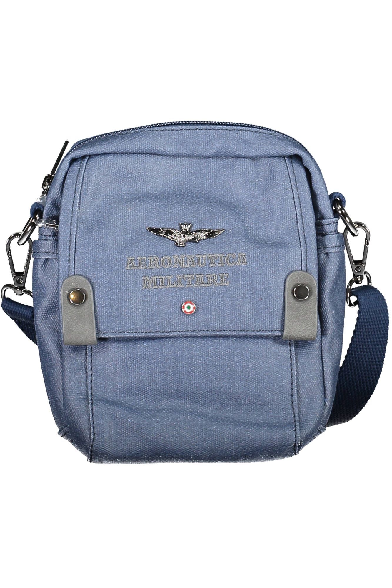 Blue Cotton Men Shoulder Bag