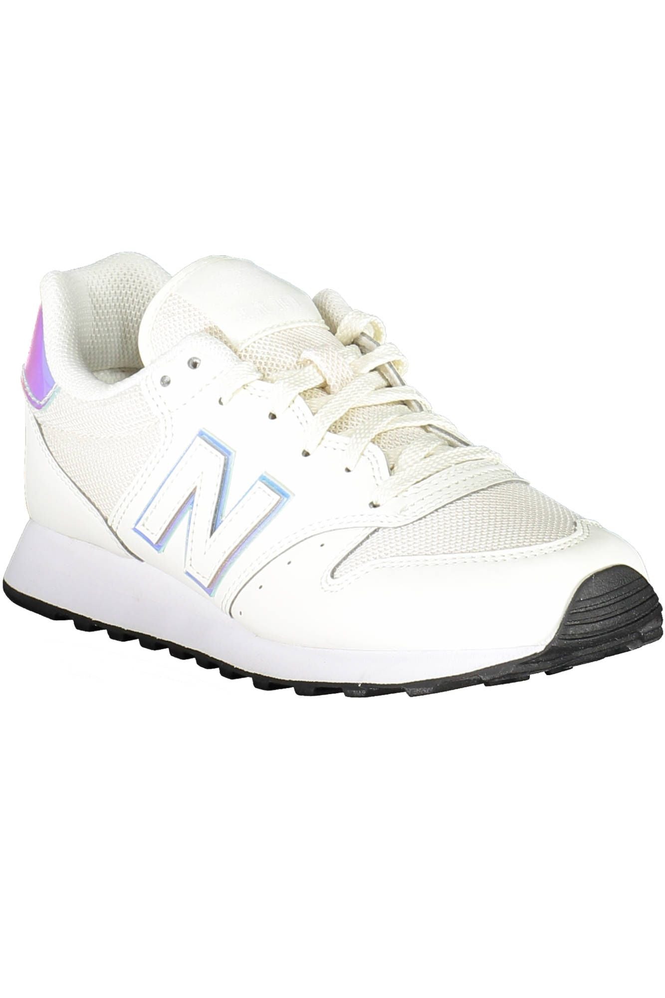 White Polyester Women Sneaker