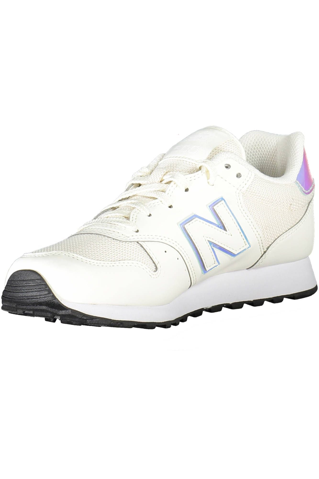 White Polyester Women Sneaker