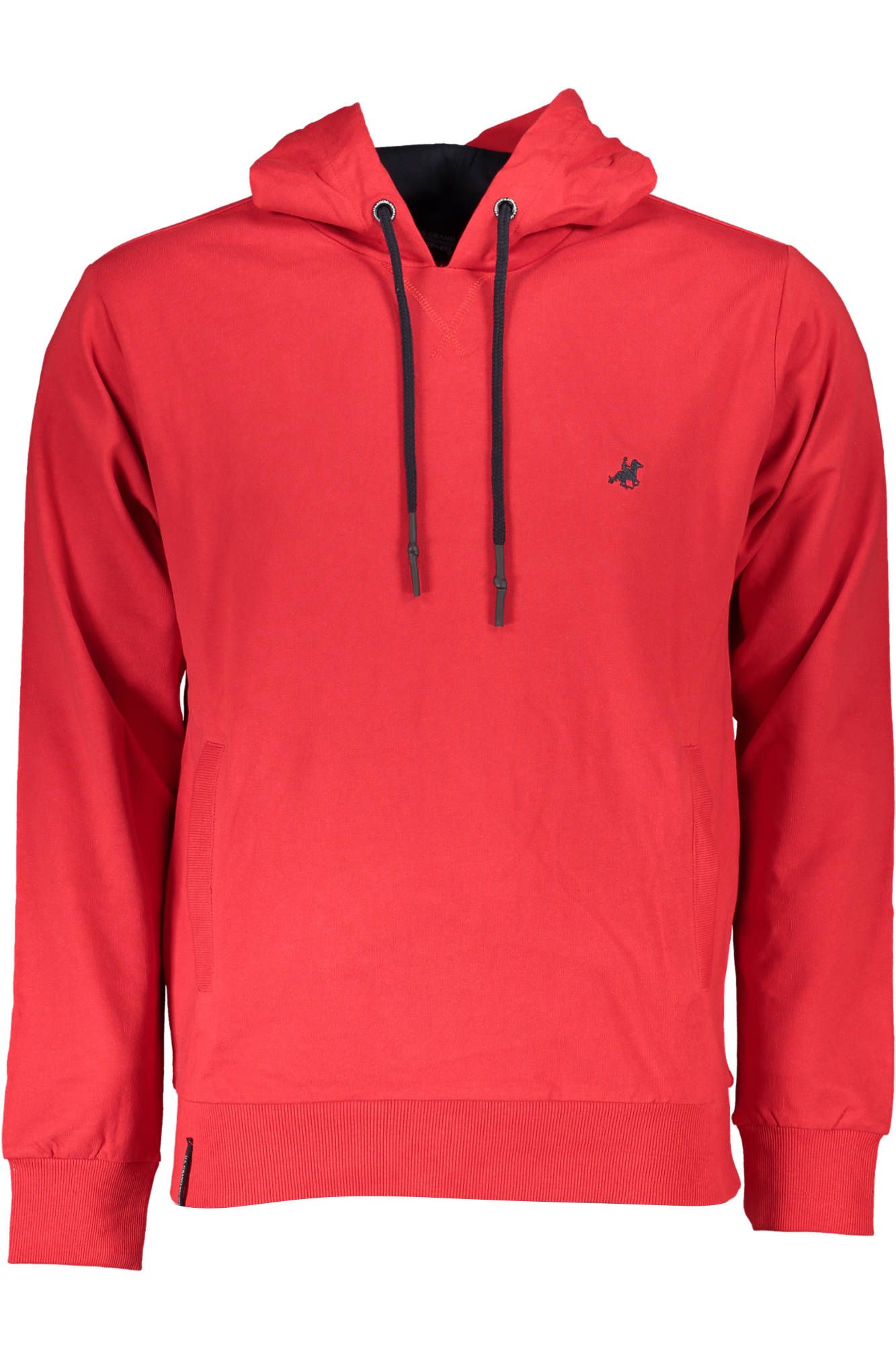 Red Cotton Men Sweater