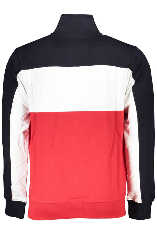 Red Cotton Men Sweater