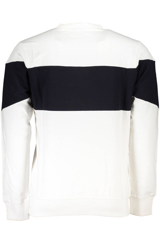 White Cotton Men Sweater