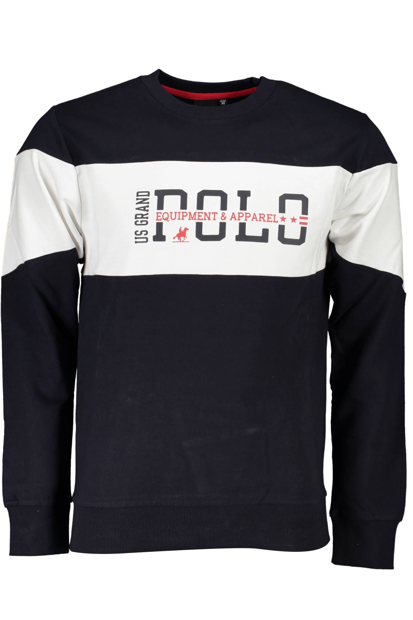 Blue Cotton Men Sweater