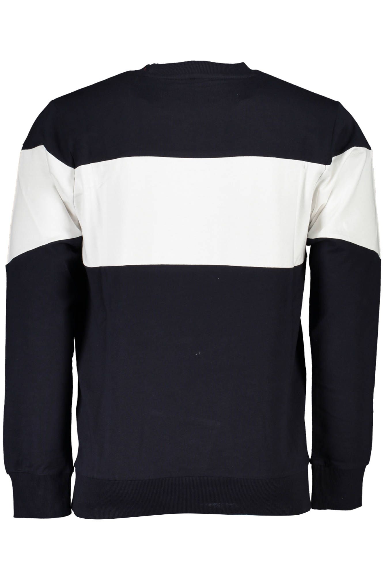 Blue Cotton Men Sweater