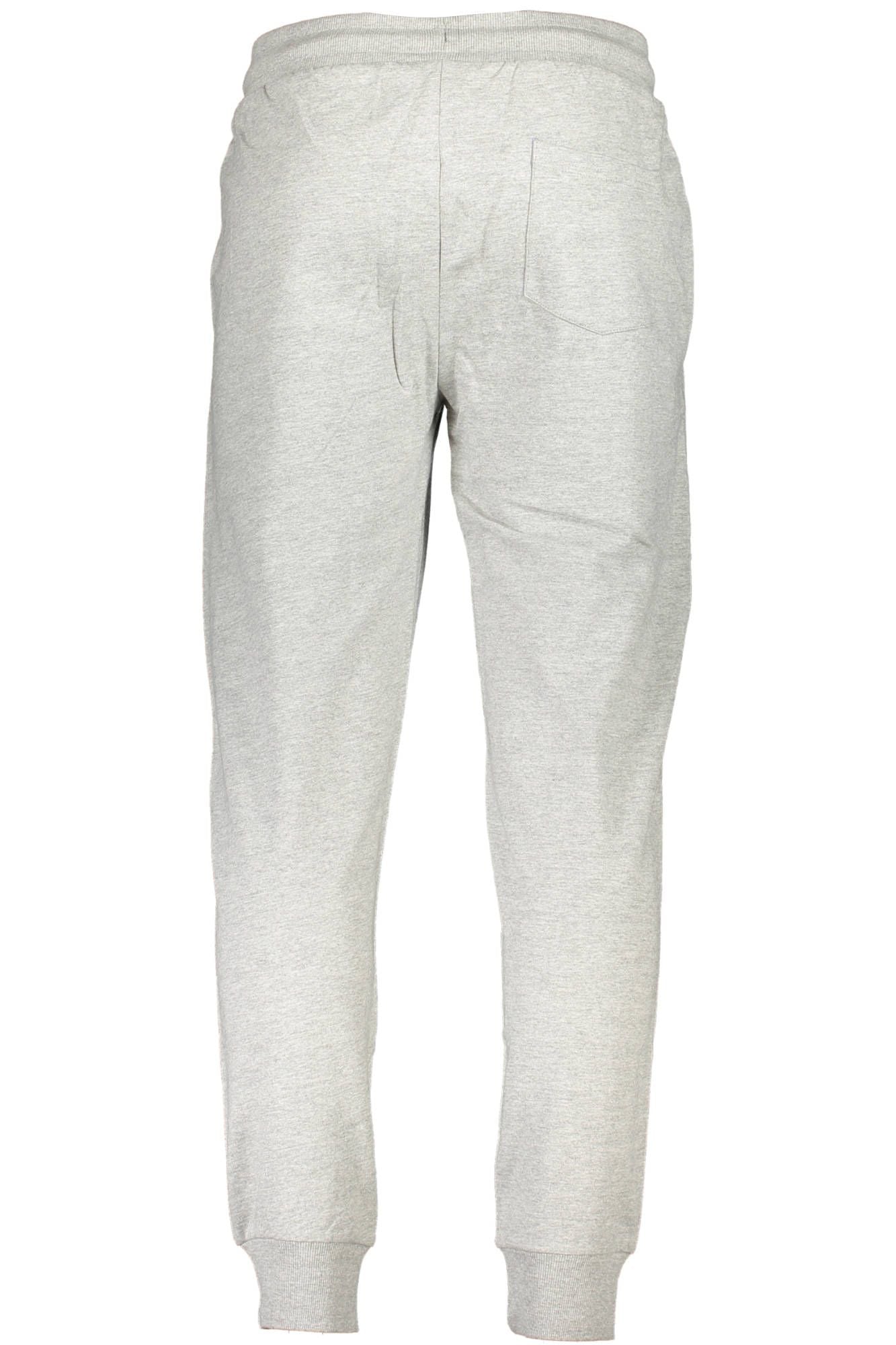 Gray Cotton Men Pant