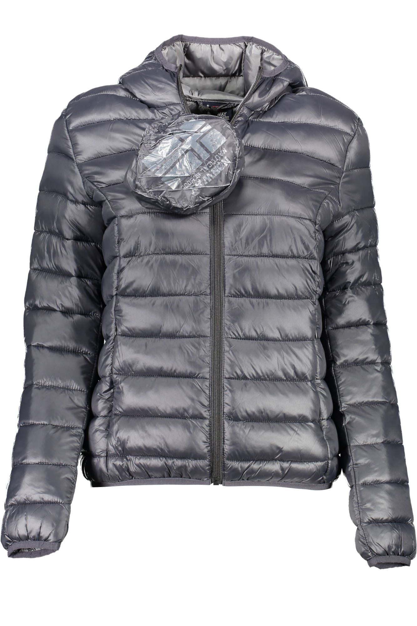 Black Polyamide Women Jacket