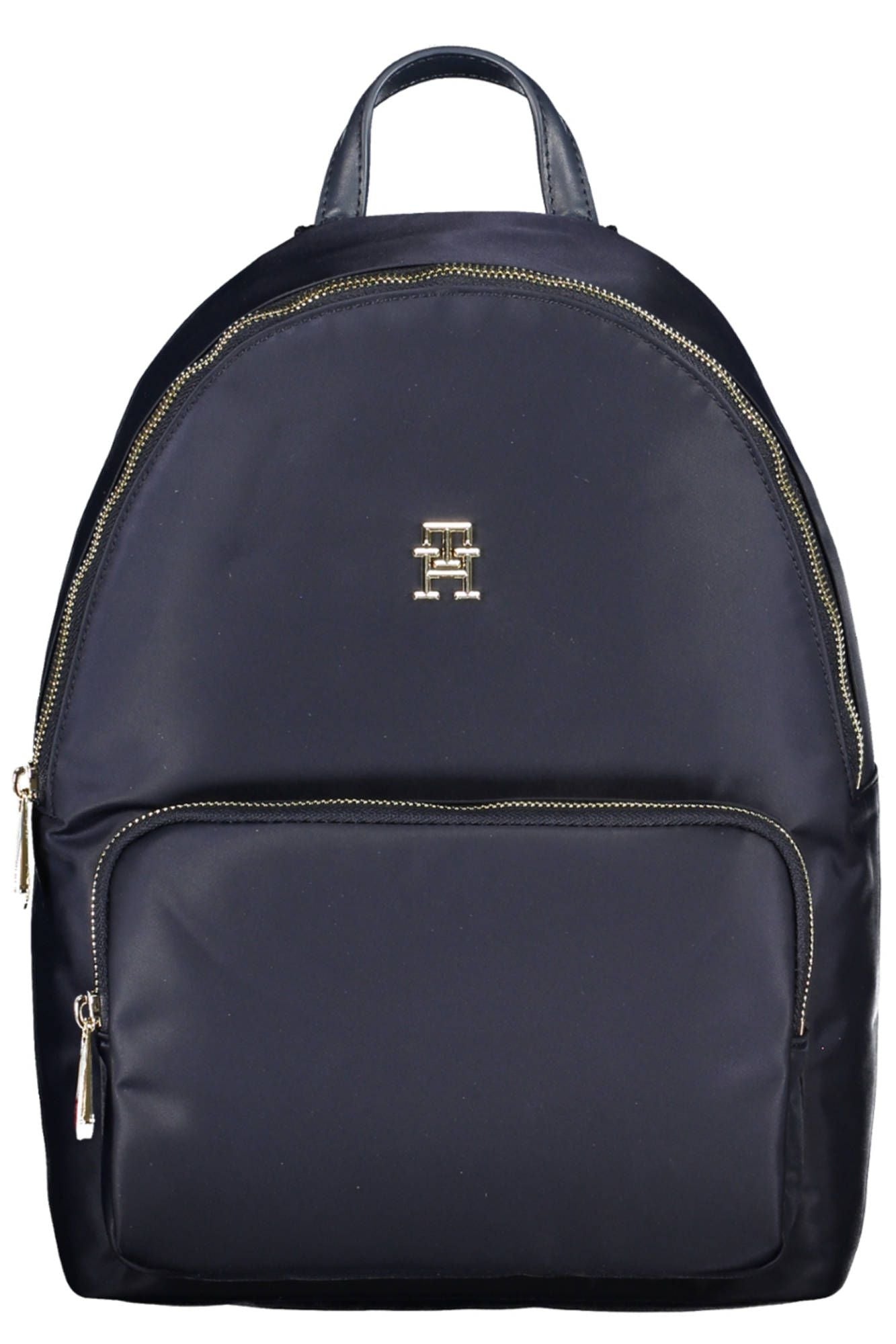 Blue Polyester Women Backpack