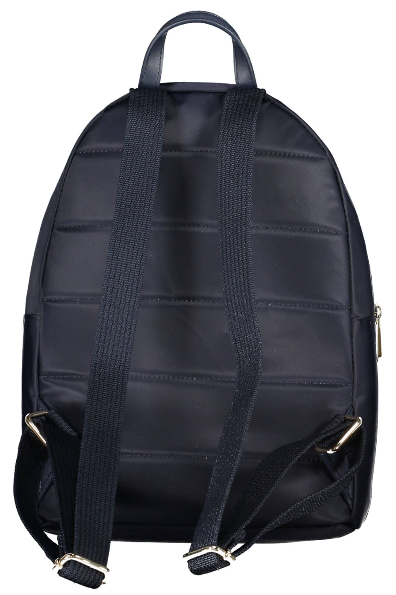 Blue Polyester Women Backpack