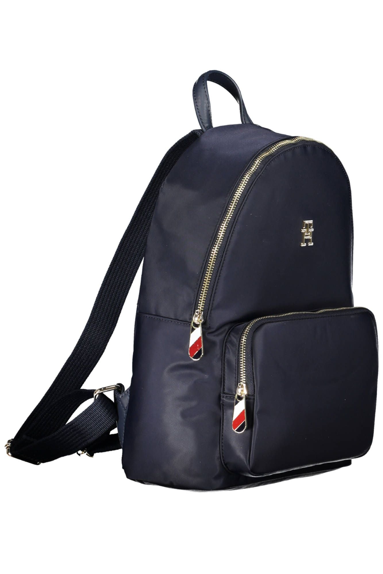 Blue Polyester Women Backpack