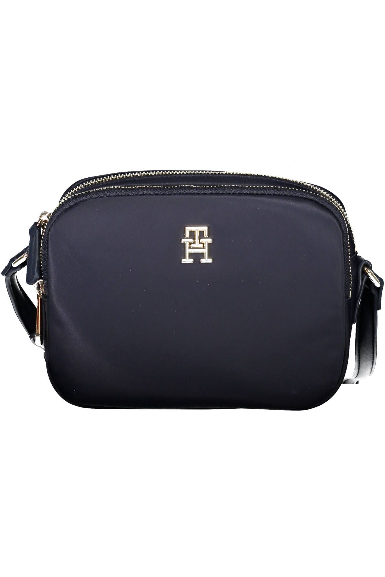 Blue Nylon Women Handbag