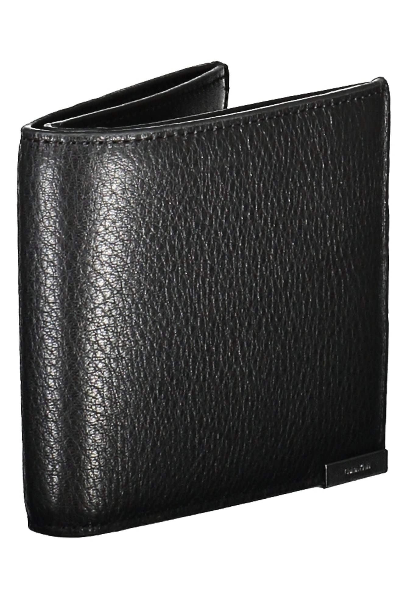 Black Leather Men Wallet