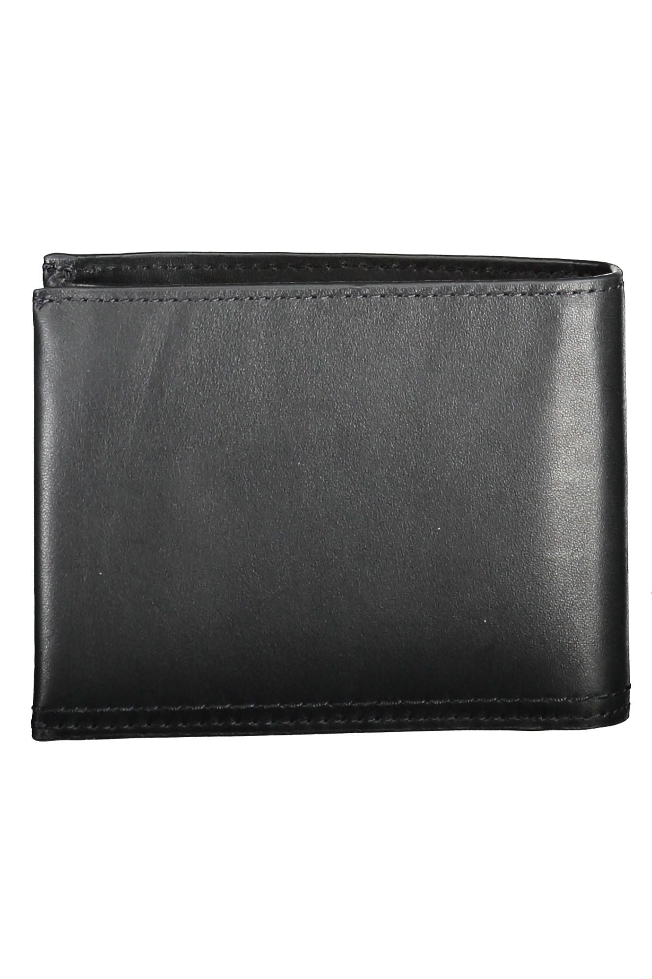 Black Leather Men Wallet