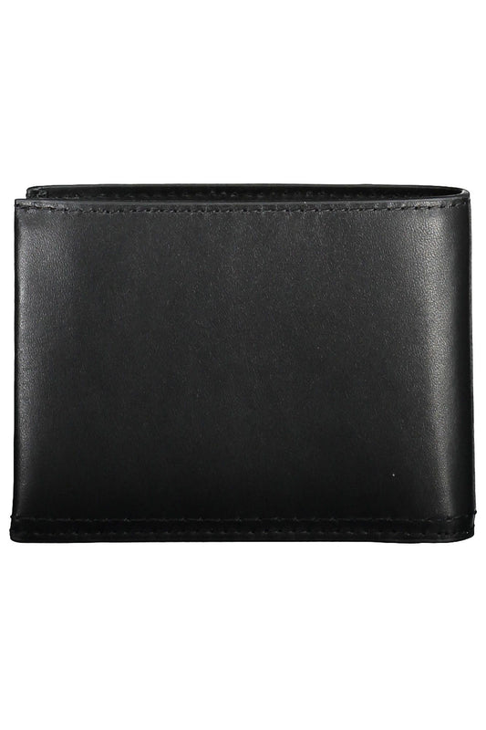 Black Leather Men Wallet