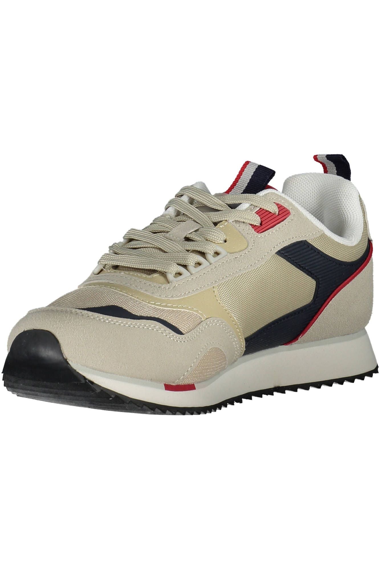 Beige Polyester Men Sneaker