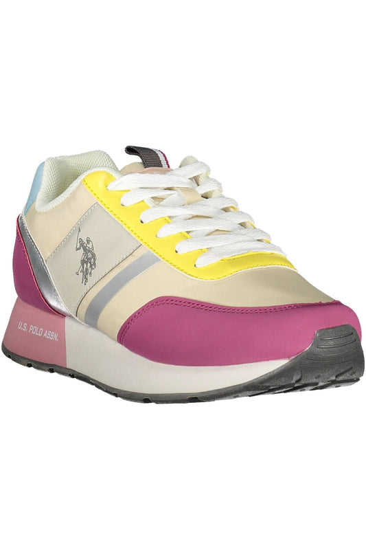 Purple Nylon Women Sneaker