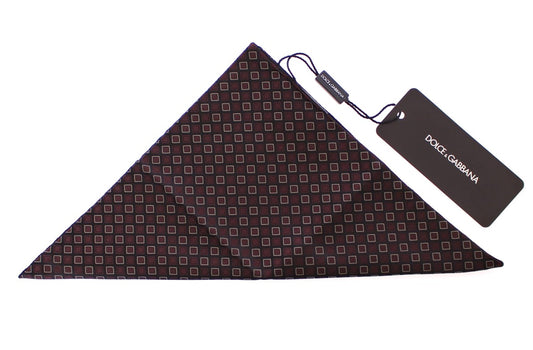 Elegant Silk Baroque Handkerchief