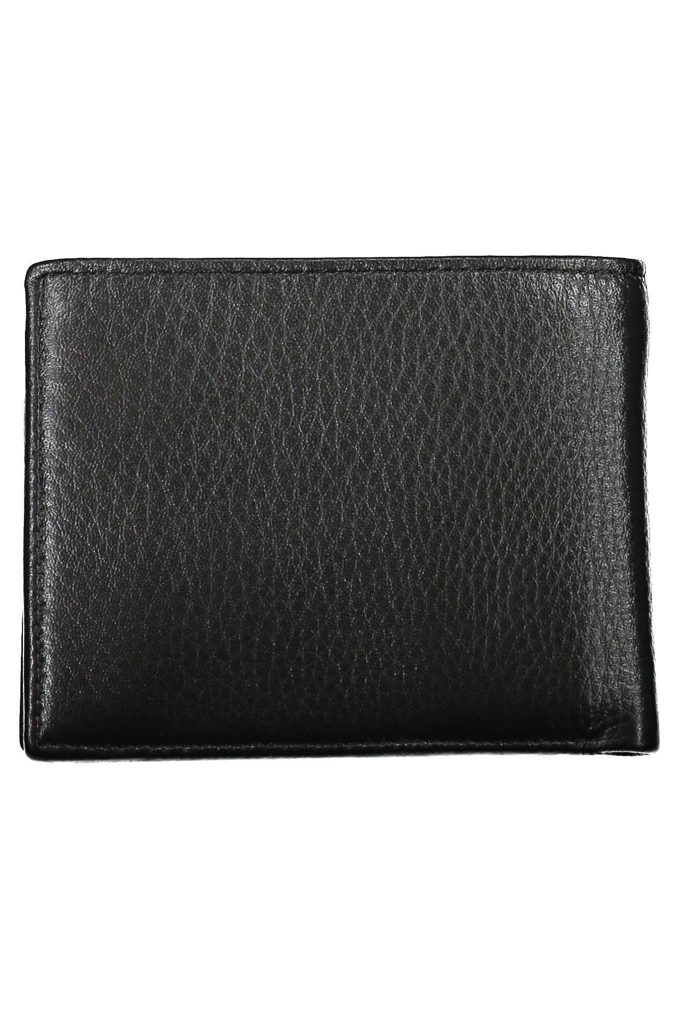 Black Leather Men Wallet