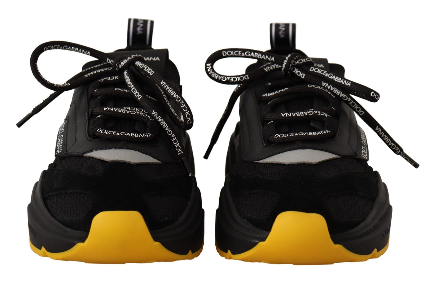 Elegant Daymaster Casual Sneakers - Black/Yellow