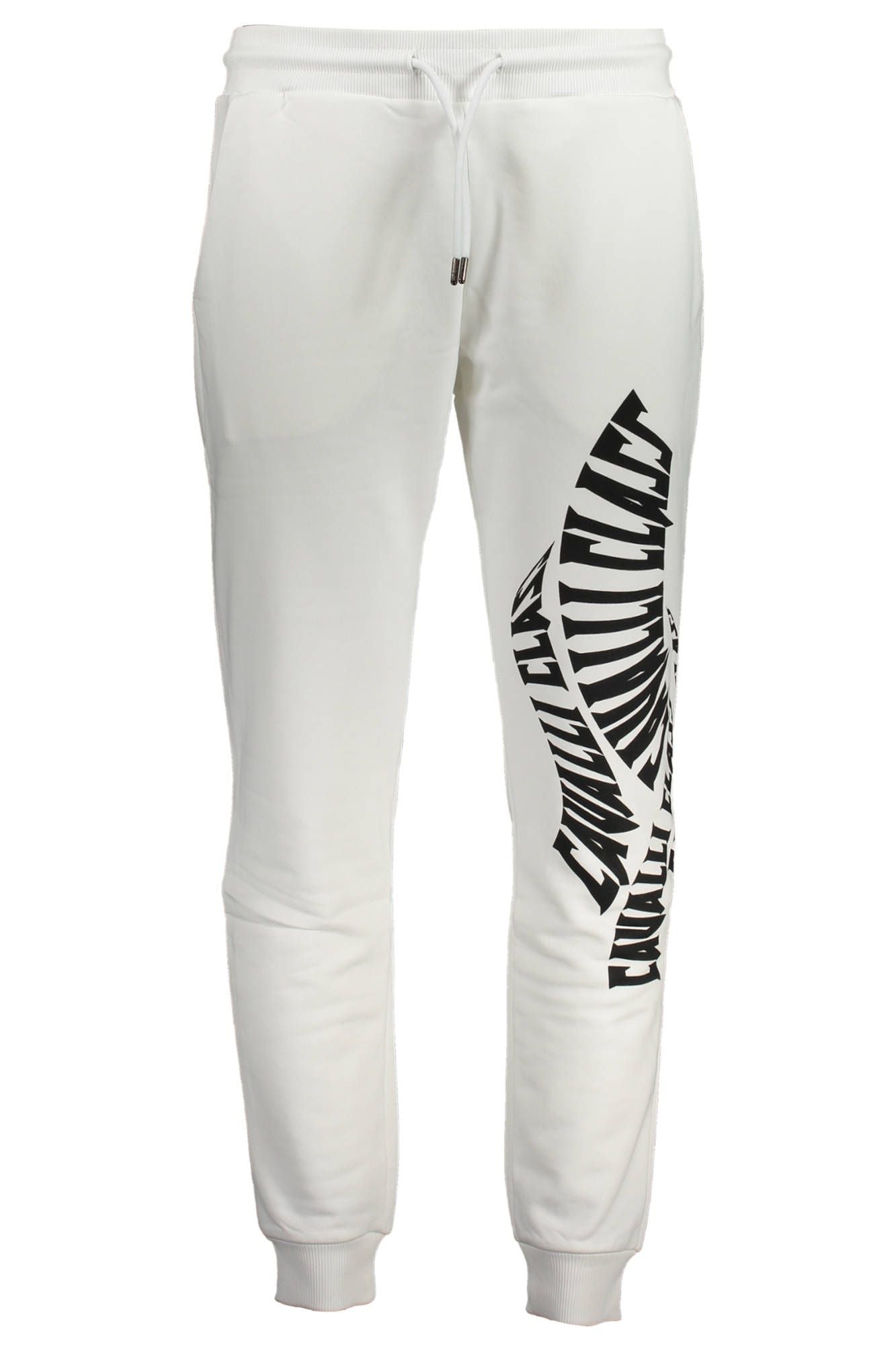 White Cotton Men Trouser