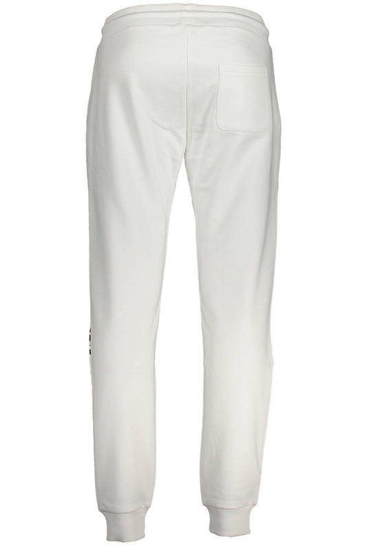White Cotton Men Trouser