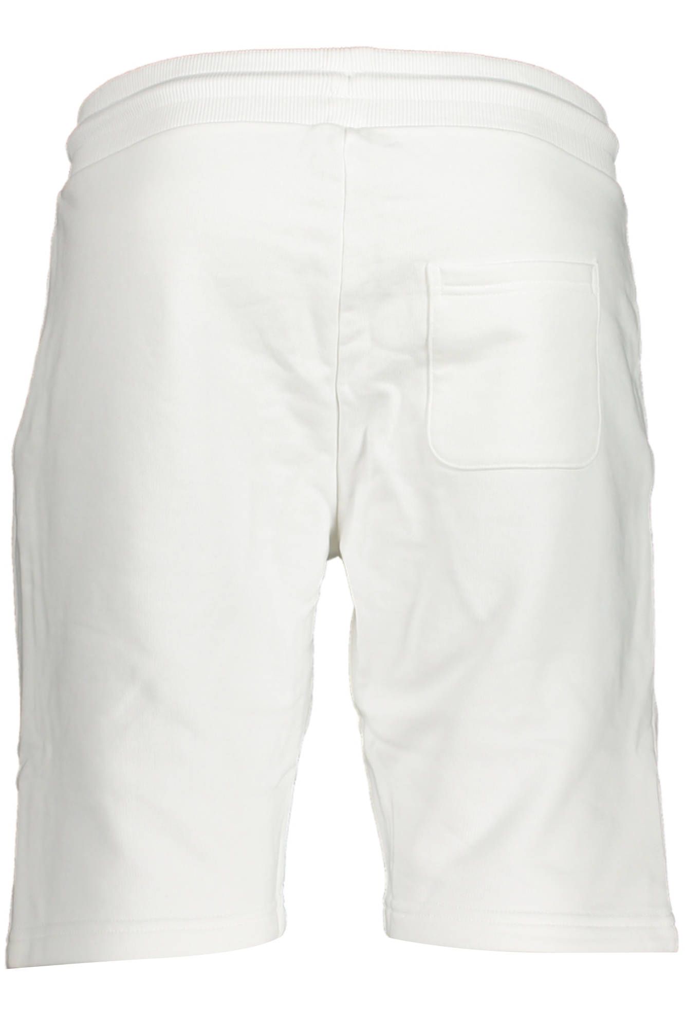 White Cotton Men Sport Trouser