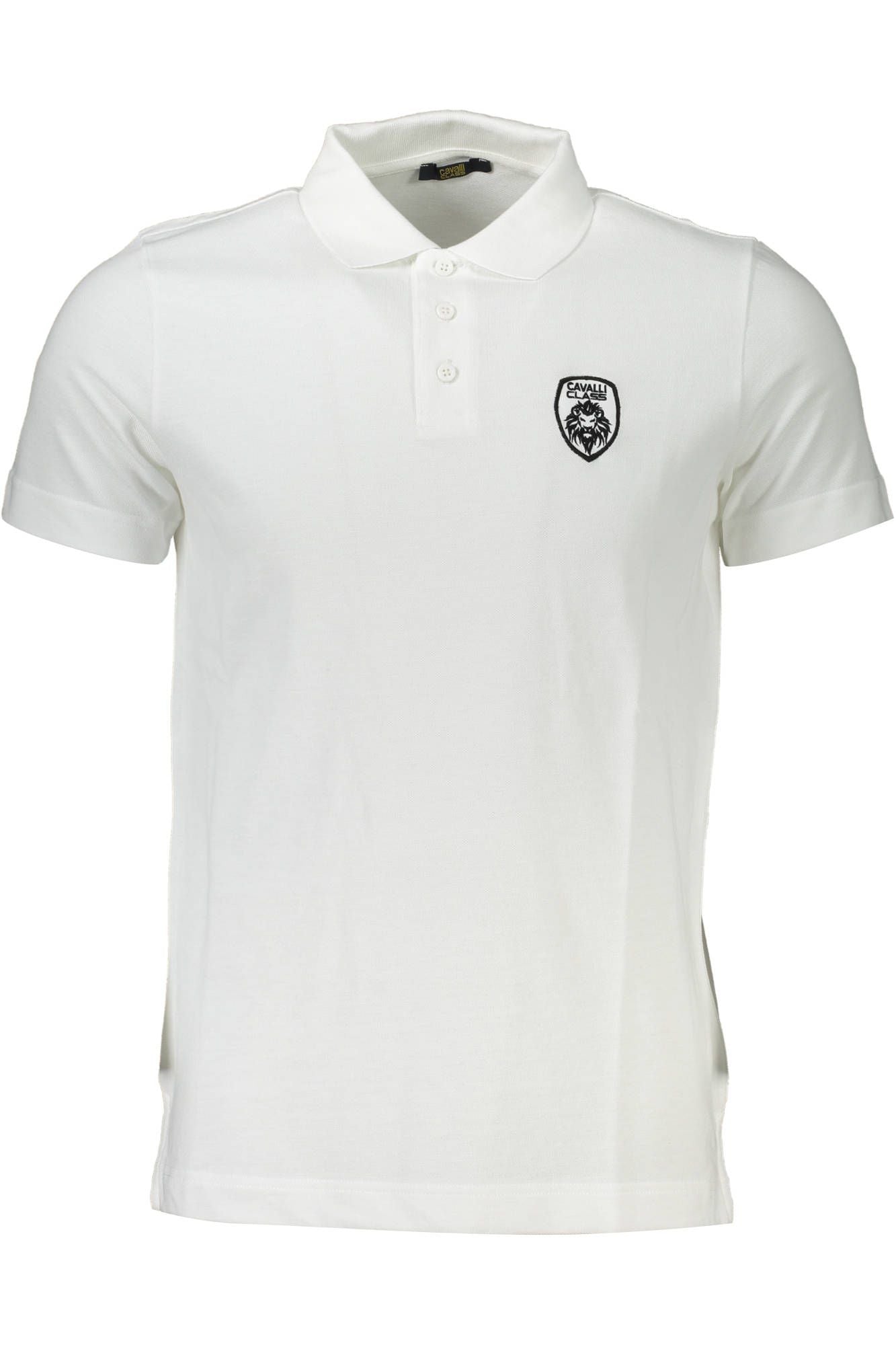 White Cotton Men Polo