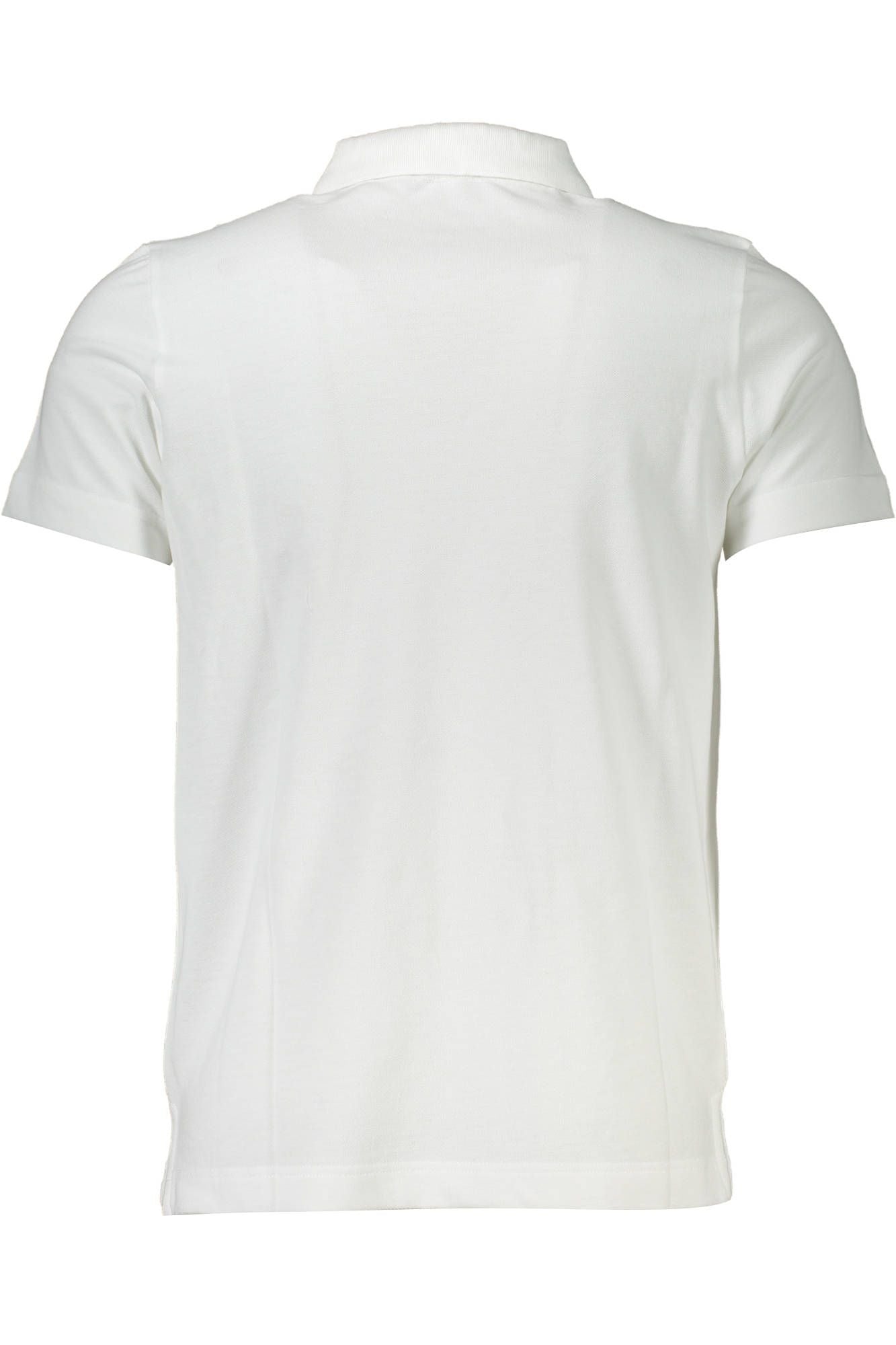 White Cotton Men Polo