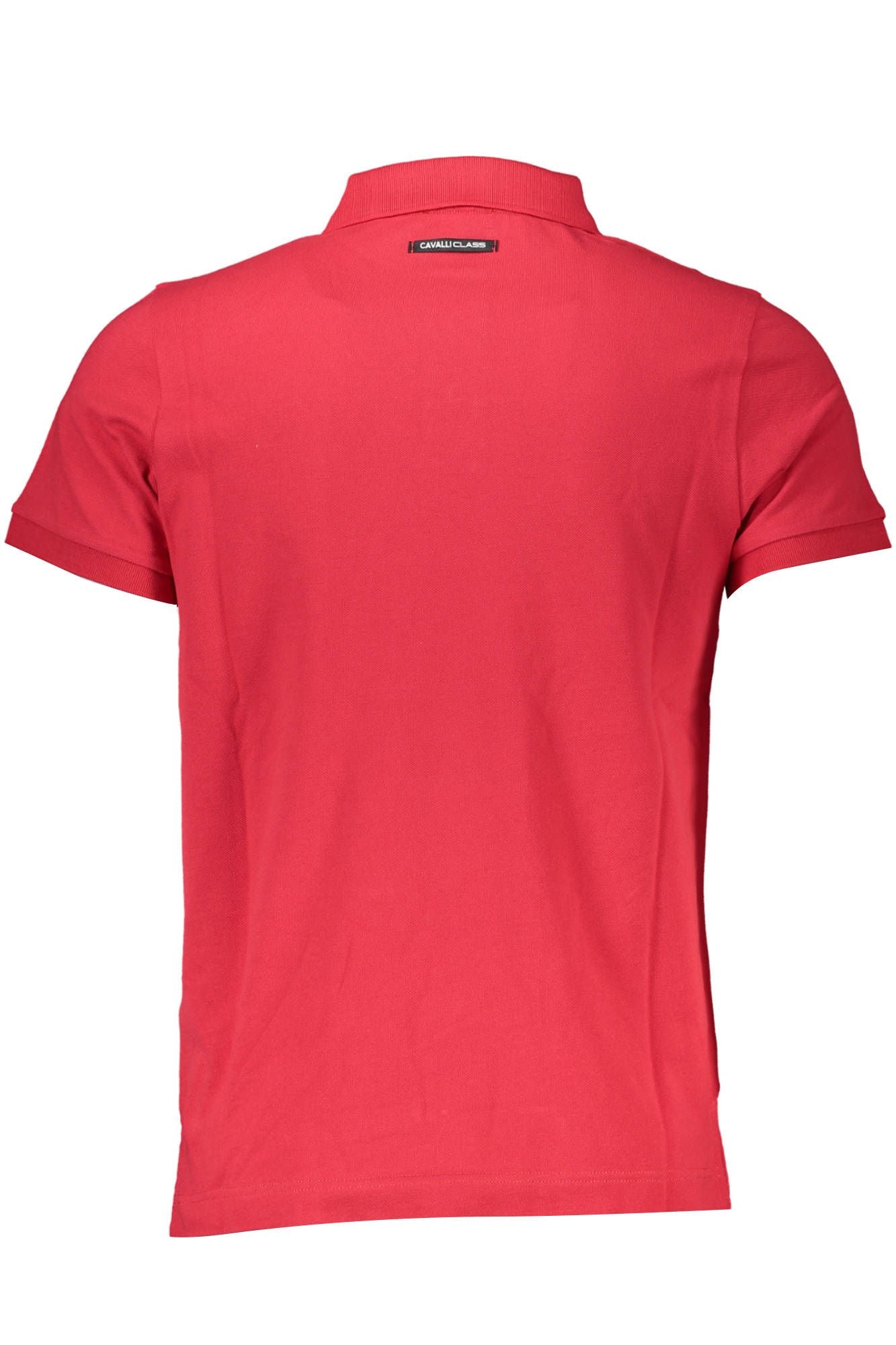 Red Cotton Men Polo